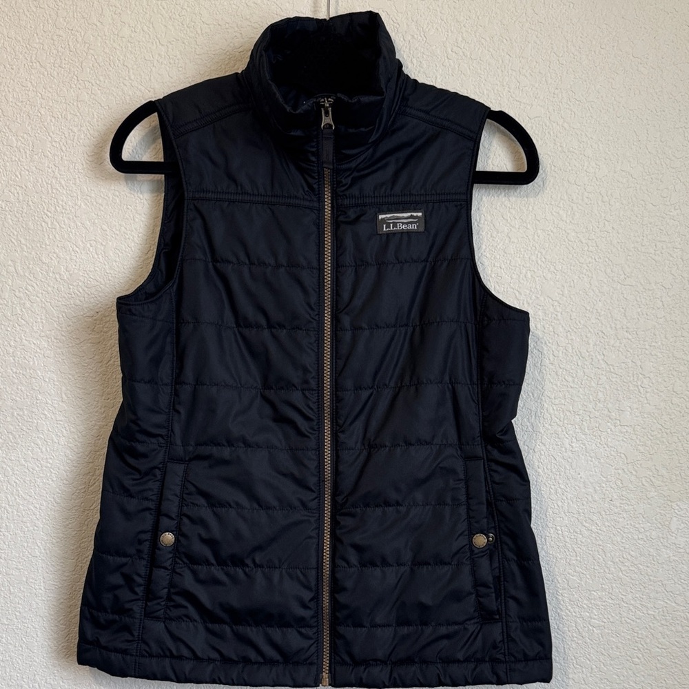 L.L. Bean Women's Black Quilted Vest XS